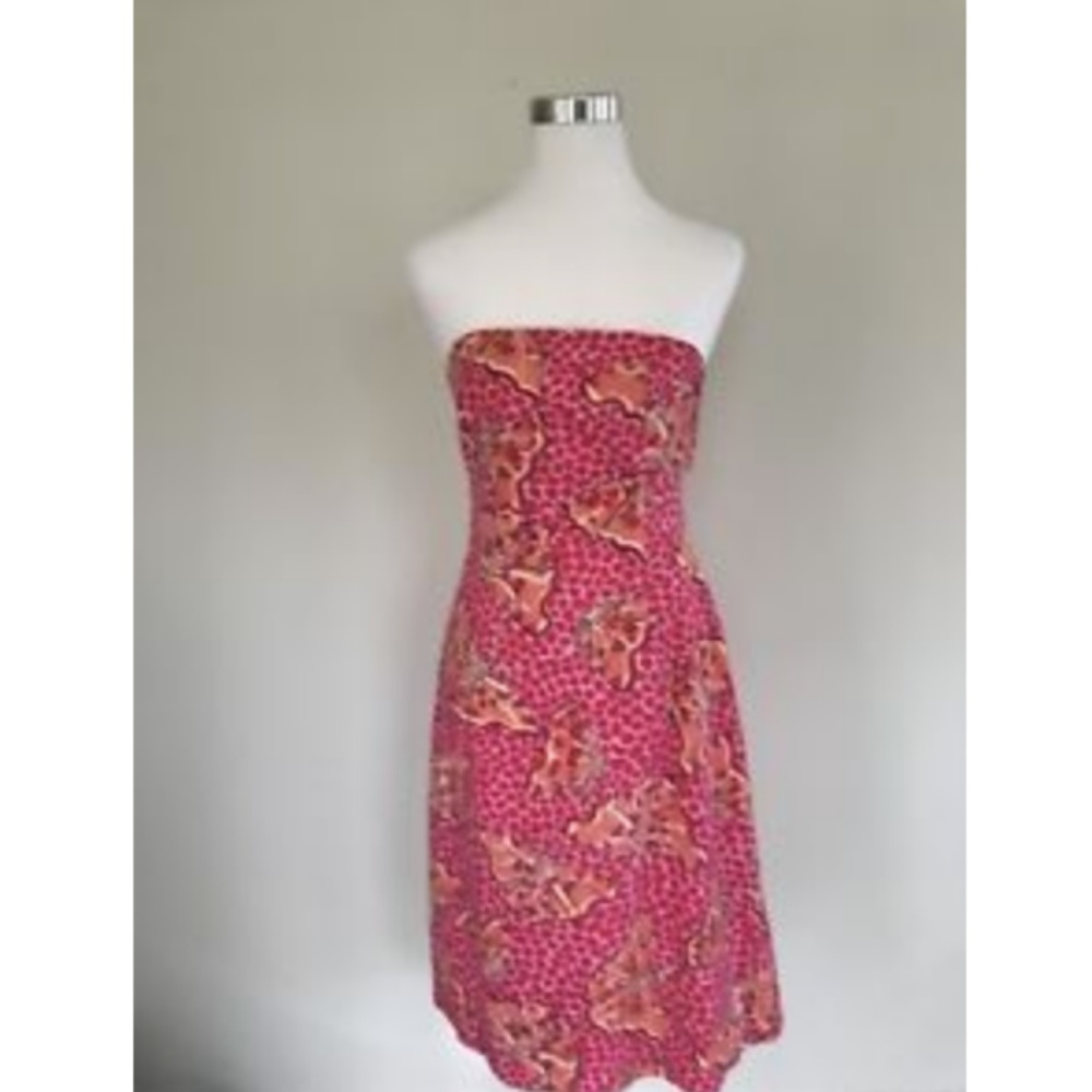 NWOT Lilly Pulitzer Dress Butterfly Back Tie Dress